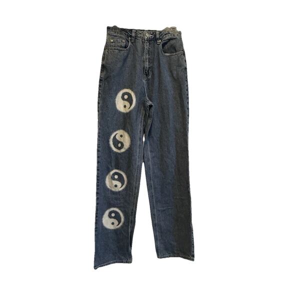 Pacsun Eco Yin & Yang 90s Boyfriend Jeans Size 26 - Picture 1 of 16